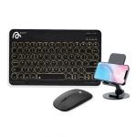AG-KM01 Mini Wiresless Keyboard & Mouse ve Stand