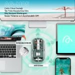 AG-M05 2.4 GHz BT+Wireless Mouse - Görsel 6