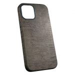 iPhone 13 Pro Uyumlu Kumaş Desenli Gri Kılıf